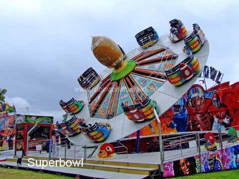 Superbowl Ride at Keighley, Yorkshire